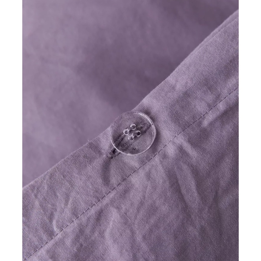 Ruffle Cotton Duvet Cover - Picture 7 of 7